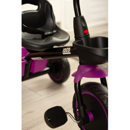 Rowerek trójkołowy Loco fioletowy purple 3-5 lat