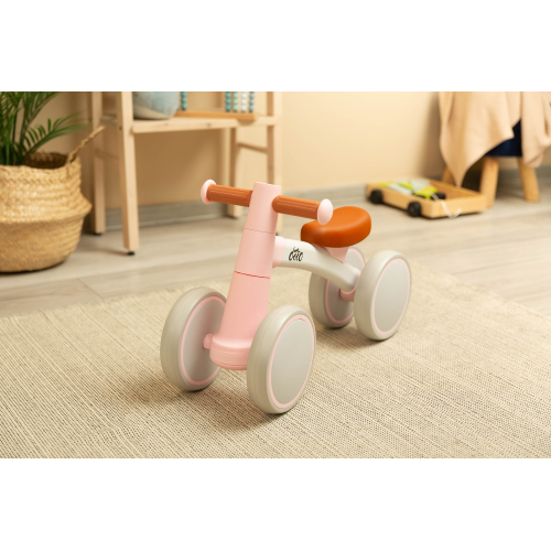 Rowerek biegowy dla dzieci 1-3 lat, różowy, idealny prezent