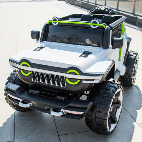 Super Jeep Elektryczny 12V dla Dzieci 1-10 lat – 4x4, Pilot, LED, Audio USB