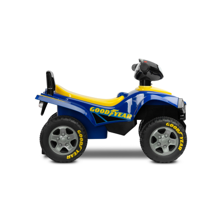 Quad na licencji Goodyear - Niebieski jeździk dla dzieci 1-3 lata | Sklep Nelik
