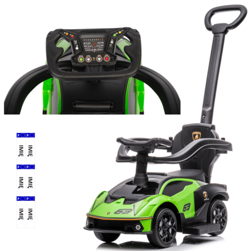 JEŹDZIK 3W1 PCHACZ AUTKO SAMOCHODZIK LAMBORGHINI | PREZENT NA ROCZEK | NELIK