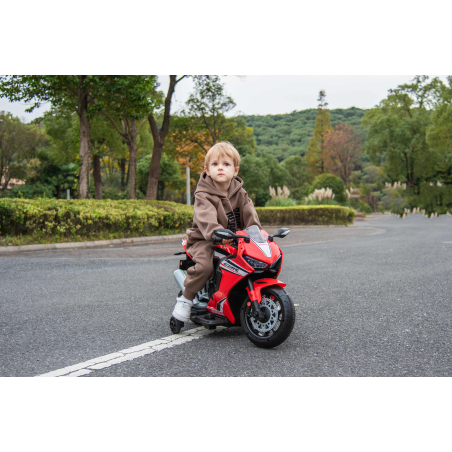 MOTOREK NA AKUMULATOR HONDA CBR ŚWIATŁA MUZYKA