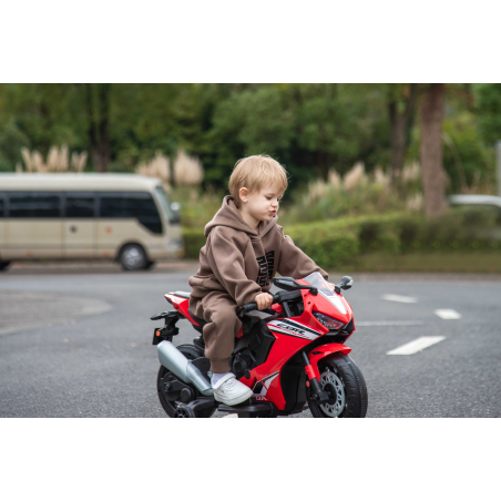 MOTOREK NA AKUMULATOR HONDA CBR ŚWIATŁA MUZYKA