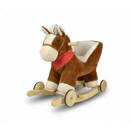 2w1 Bujak na biegunach i jeździk Miś Pluszak z dźwiękami | Nelik