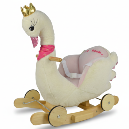 2W1 BUJAK NA BIEGUNACH I JEŹDZIK MIĘKKI PLUSZAK | ZABAWKI DLA DZIECI