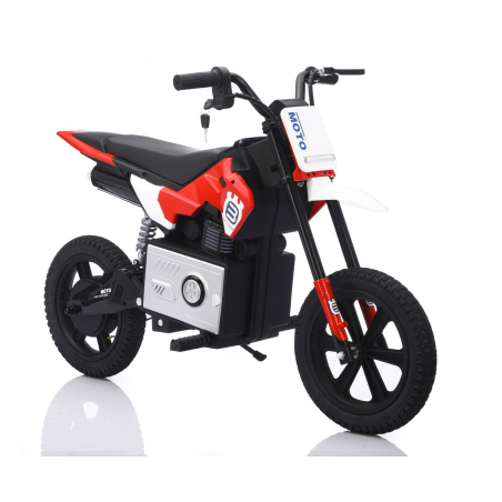 Elektryczny motocykl dla dzieci 36V 300 W, pompowane koła | Nelik