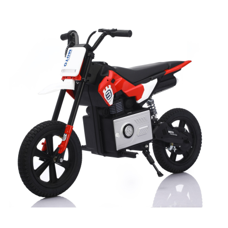 Elektryczny motocykl dla dzieci 36V 300 W, pompowane koła | Nelik