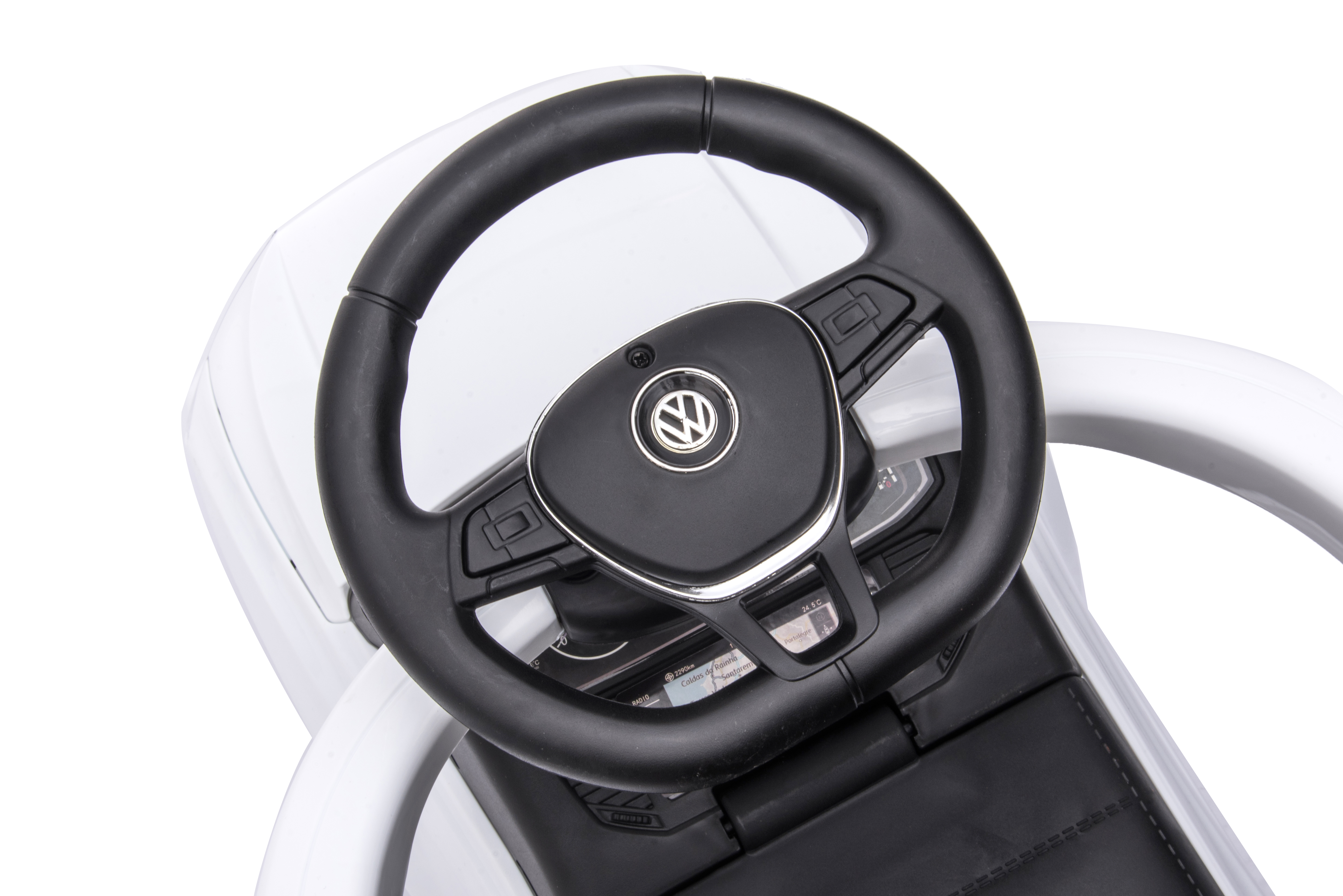 Nelik-Jezdzik-kierownica-Volkswagen-bialy